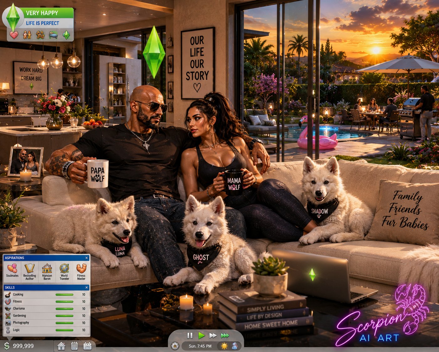 Day 13 – The Sims Theme: Life Stories #CtrlAltCreate