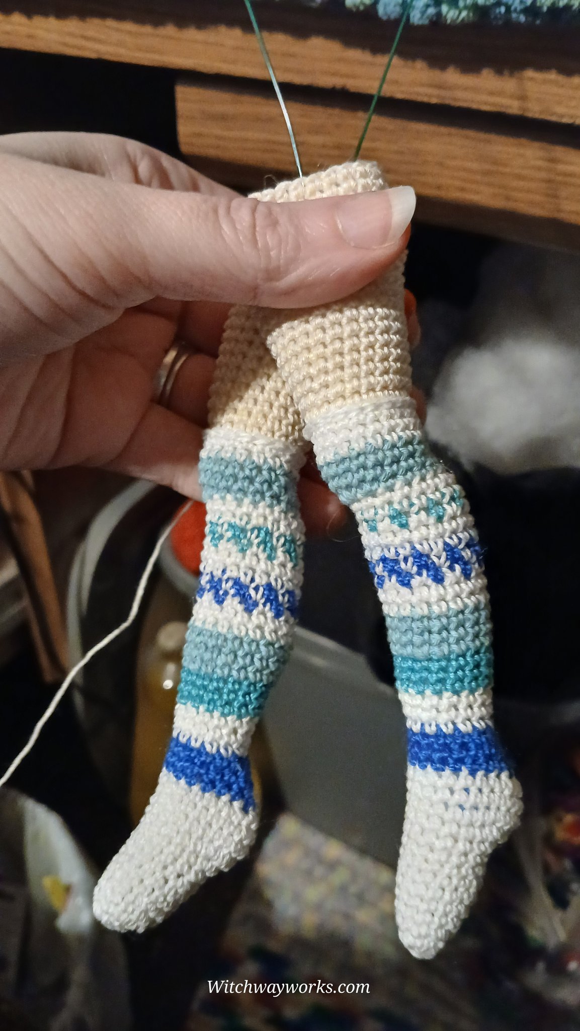 Here is todays progress on.... what? Who knows? The mystery continues as your guesses come in.