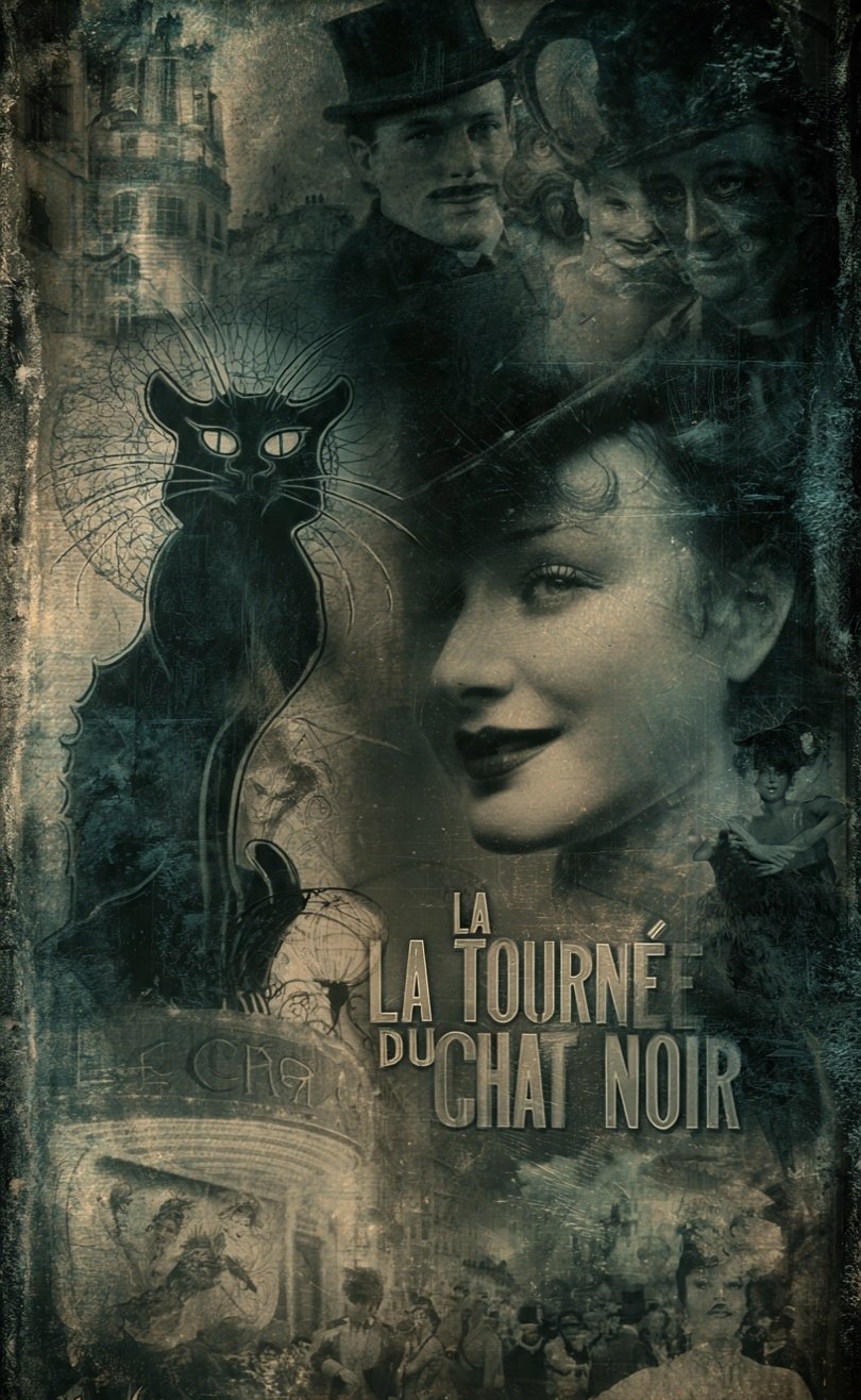 "La Tournée du Chat Noir" (Inspiration revisitée )