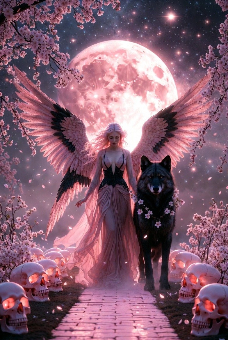 Cherry Blossom Oracle #AllThingsSpring April Challenge By @GuruScorpion