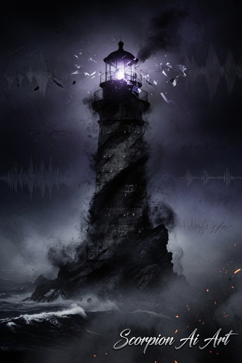#dailyspark A lighthouse made from the sound of silence
