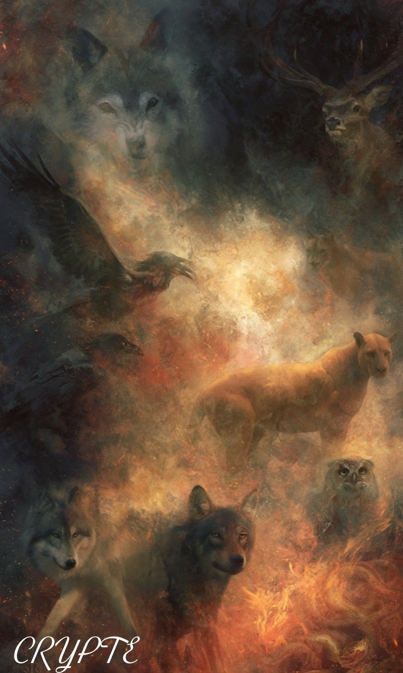 ~ May AI Art Challenge ~ #SeasonofFirstBreath A journey through birth, instinct, and wild spirit Hos…