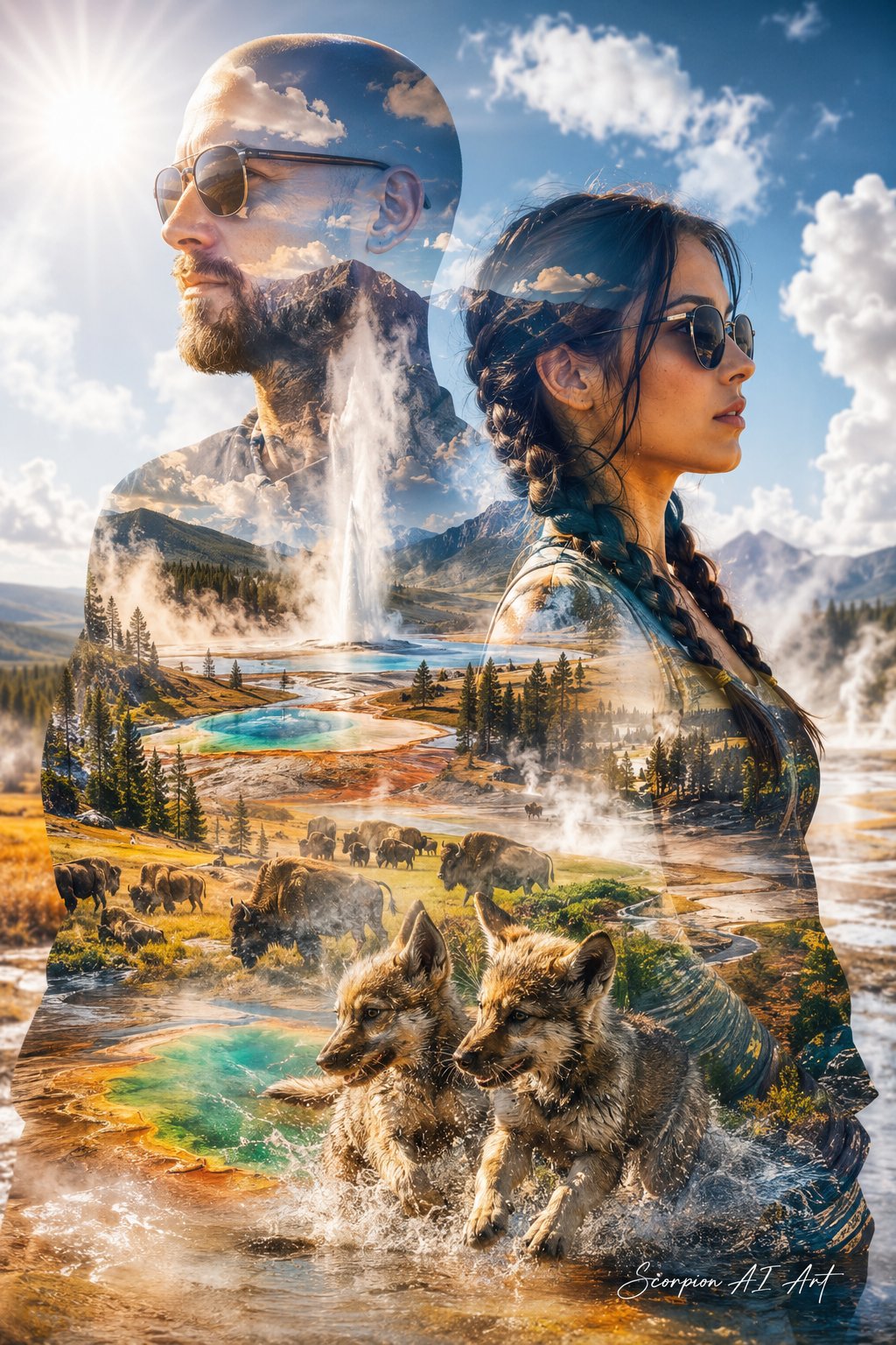 Day 4 erupts with wild energy — Yellowstone Discovery. 🌋✨ Hosted by @gigisaiart247 & @GuruScorpion T…