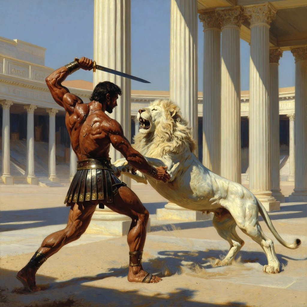 #AugJedAi Gladiator / Ivory / Marble