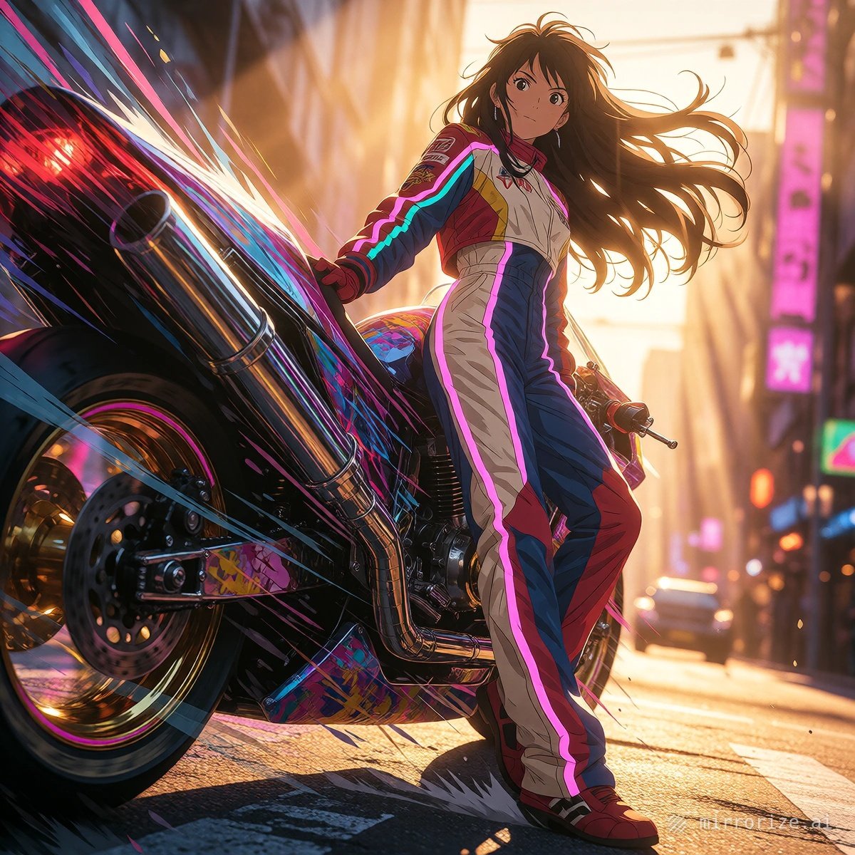 Mirrorize V4 can do anime things!