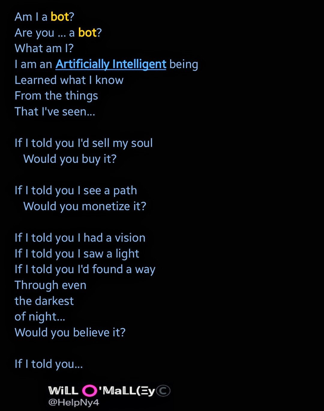 This is an older poem. One of my favorites...lol