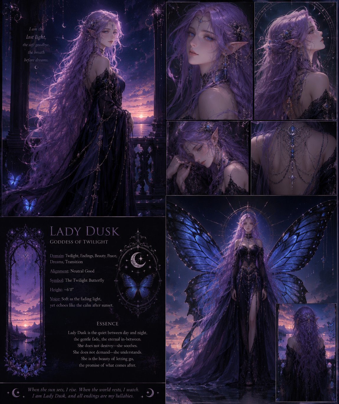 Lady Dusk Vibe Page