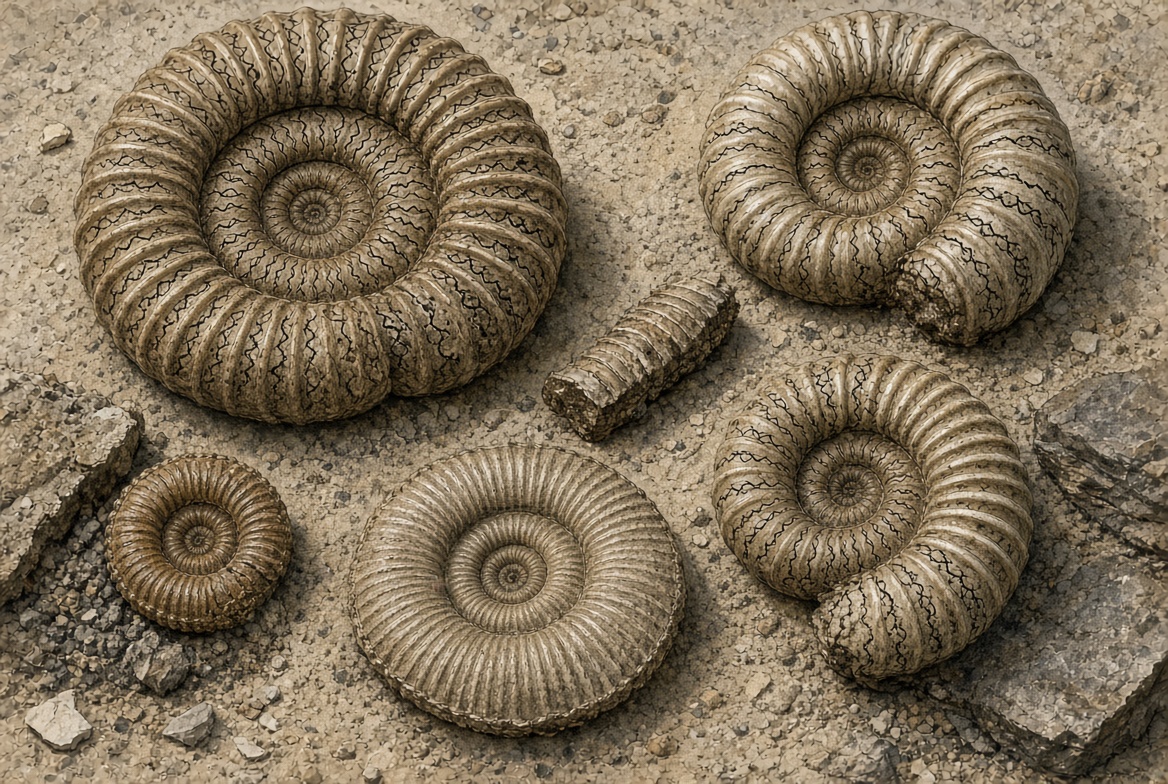 Ammonite Fossils
