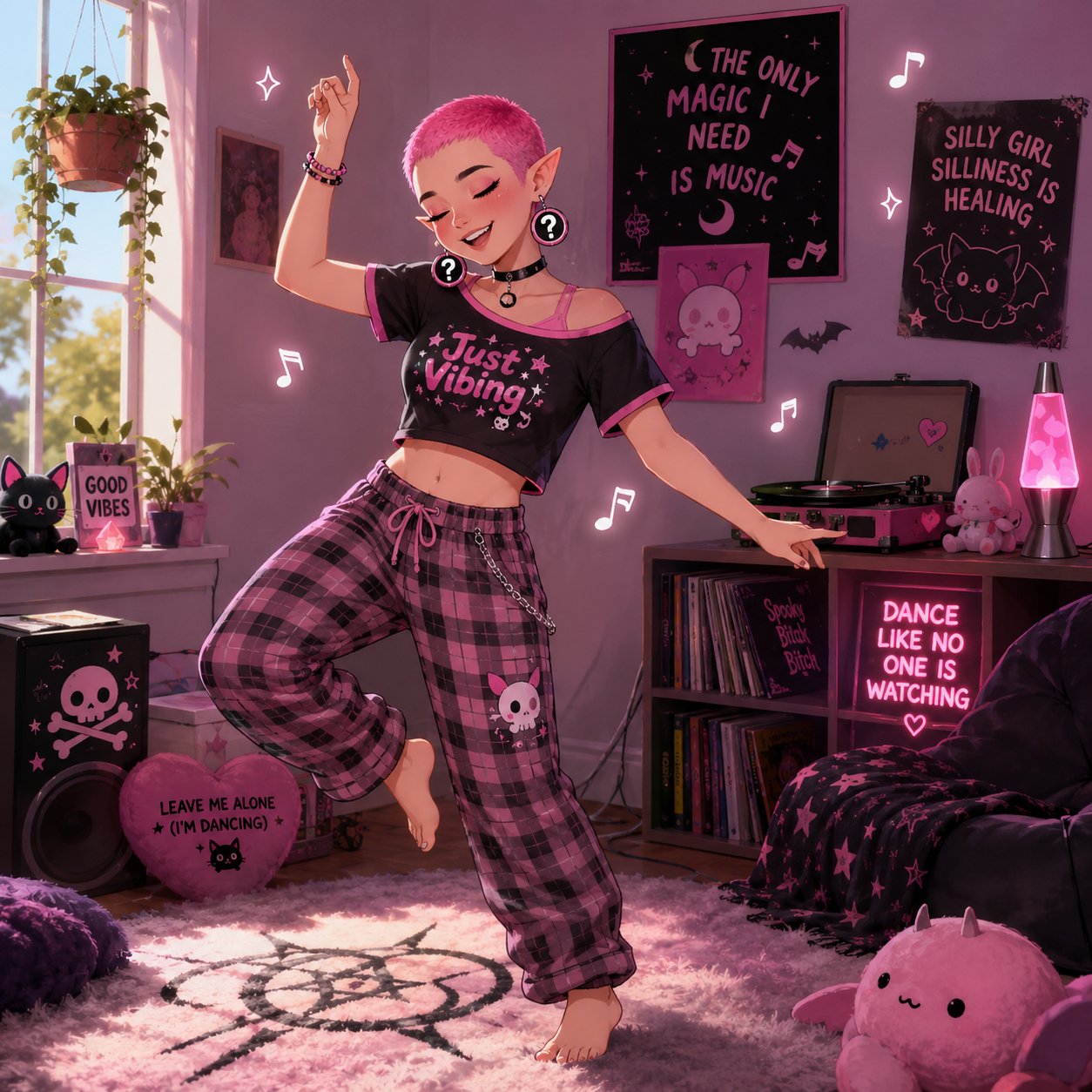 Me having a good day for once! 💖