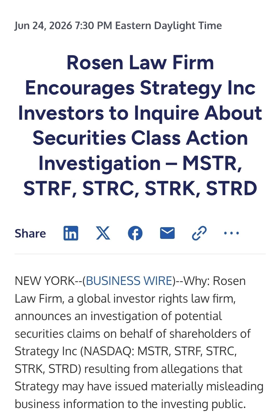 Good about time. He flat out lied imo He targeted retired military. Sick Now let's get the SEC and F…