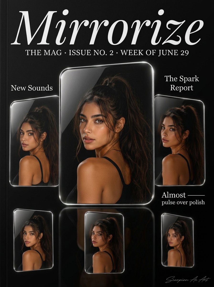 Latest edition of The Mag is up! Read more @ https://mirrorize.ai/mag Shoutout to @GuruScorpion on t…