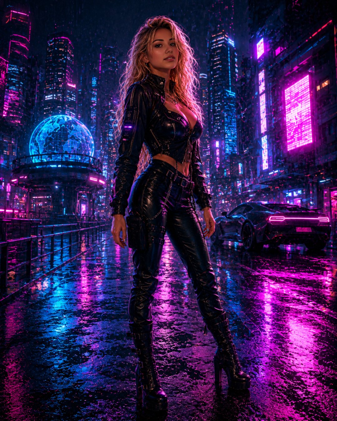 Neon Cyberpunk #aiartstyles @GuruScorpion