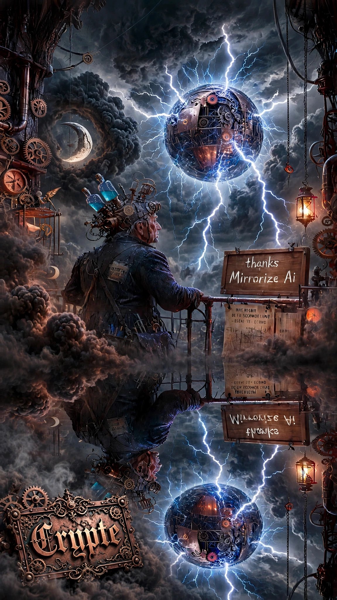 #dailyspark “the inventor of the second moon”🌕☄️