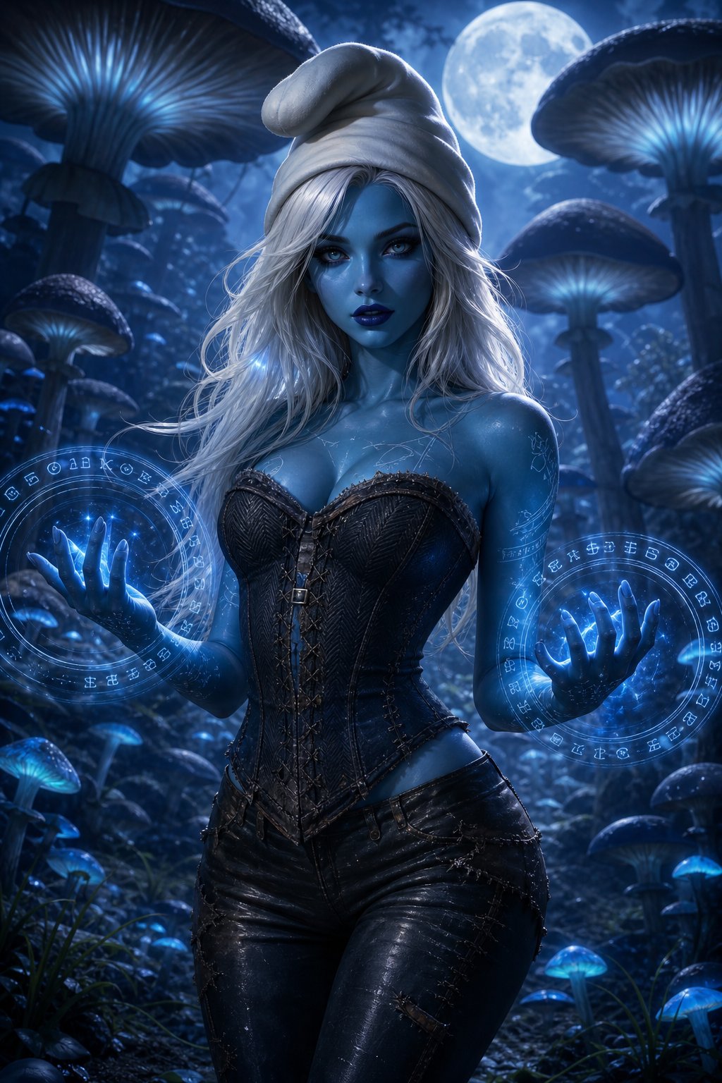 Smurfette all grown up.