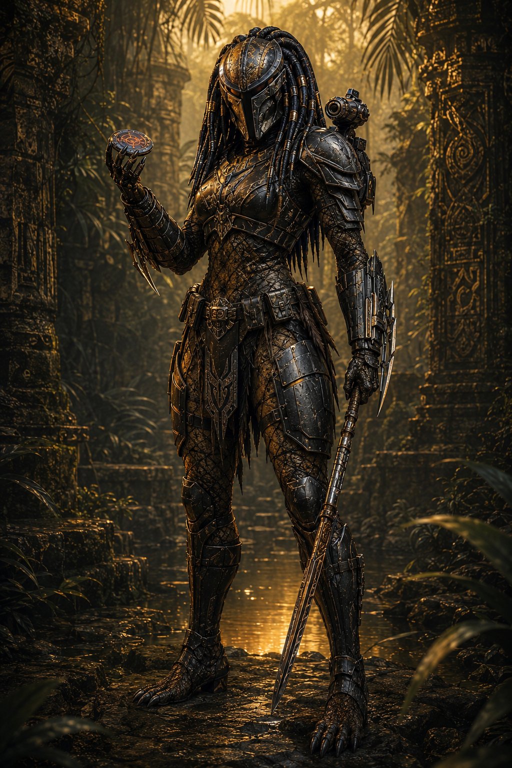 What if a young Yautja/Predator was discovered as a foundling and raised by a Mandalorian?