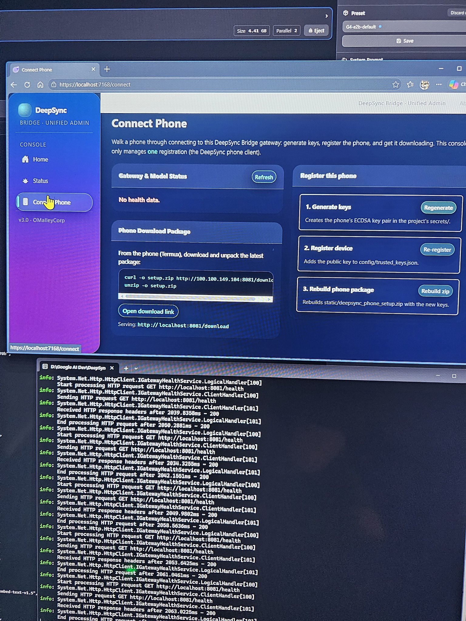 Hey Will? Yeah Will? Did you say your packaging an administrative tool with your utility? Yes, its a…
