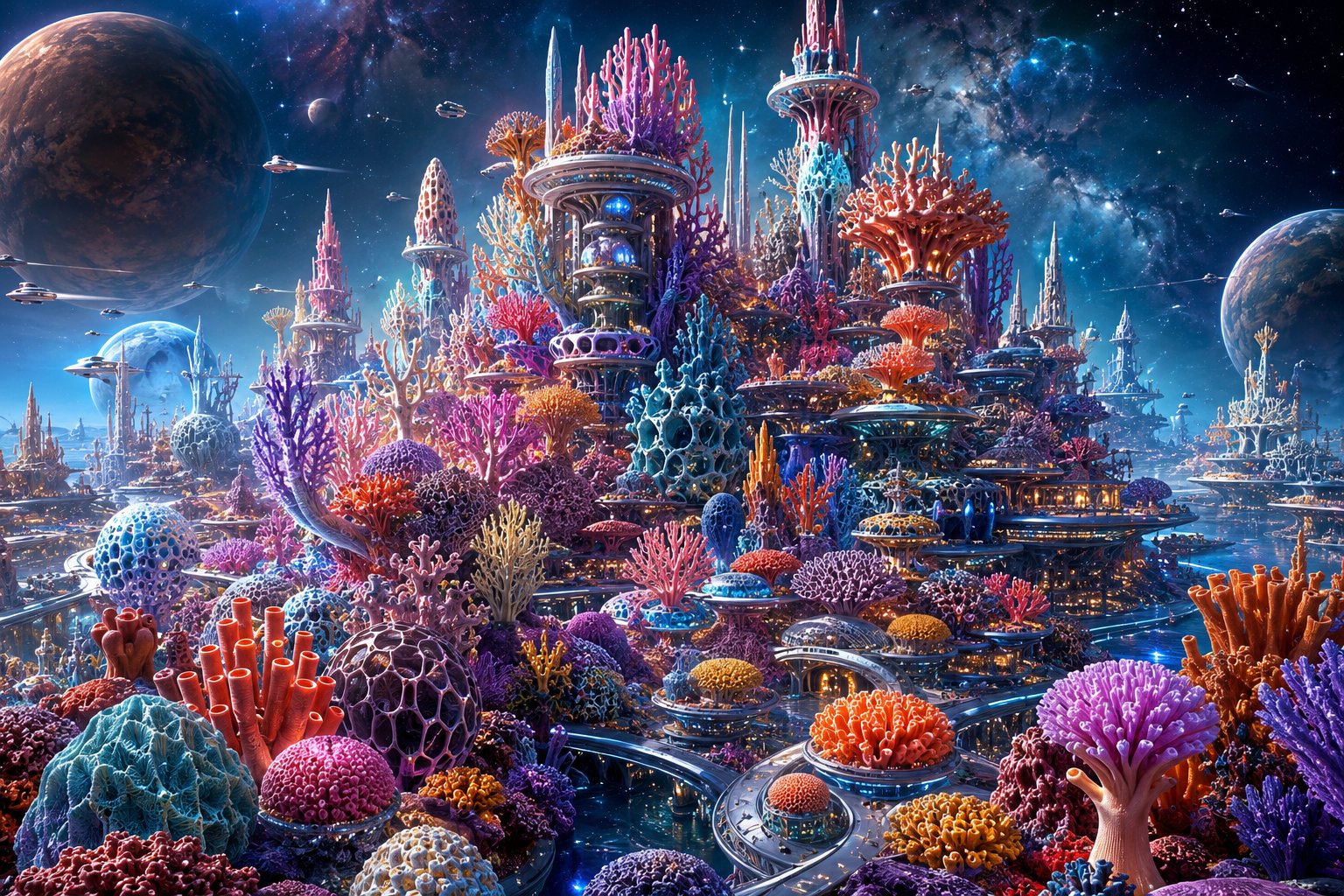 A City That Grows Like Coral 🪸 #dailyspark